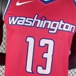 Maillot de Basket #13 Poole Washington Wizards 22-23 city